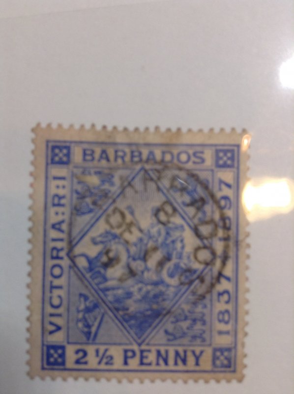 Barbados  # 84  Used