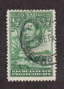 Bechuanaland Scott #124 Used