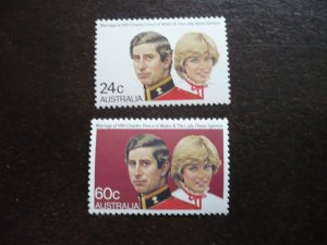 Stamps - Australia - Scott# 804-805 - Mint Never Hinged Set of 2 Stamps