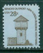 1604 28c Fort Nisqually Fine MNH