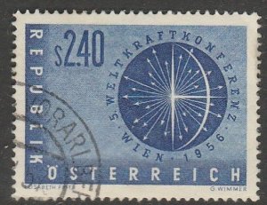 Austria 611, INTERNATIONAL POWER CONFERENCE. USED. F-VF. (1182)