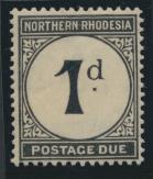 Northern Rhodesia  SG D1 SC# J1 MH Postage Due 1929 - see details