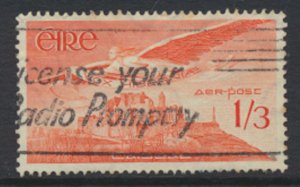 Ireland Eire SG 143a Sc# C6 Used  Air   see details & scan                      