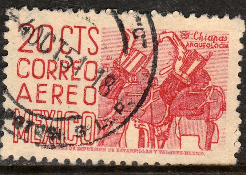 MEXICO C188, 20c 1950 Definitive wmk 279 Used. F-VF. (520)