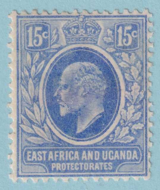 EAST AFRICA & UGANDA PROTECTORATES 36  MINT HINGED OG - NO FAULTS VERY FINE! EFN