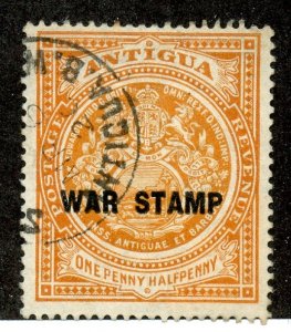 Antigua, Scott #MR3, Used