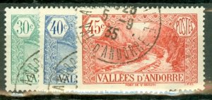 DU: Andorra (French) 23-4 mint; 25-8,32,33,35,37 used (1932 values) CV $57.50