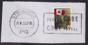 Canada - 2006 - Scott #2191 - used on piece - STE-ADELE QC pmk