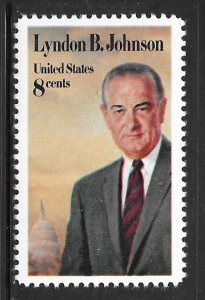 USA 1503: 8c Lyndon B. Johnson (1908-1973), 36th President, MNH, VF