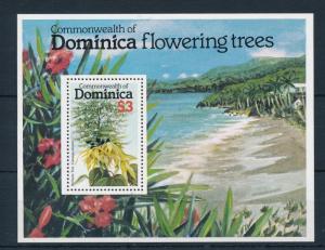 [37100] Dominica 1979 Flora Trees Souvenir Sheet MNH