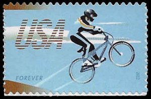 U.S. #4690 MNH; Forever - Bicycling BMX Rider (2012)