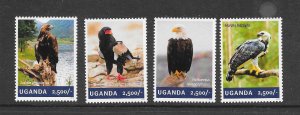 BIRDS - UGANDA #2118 MNH