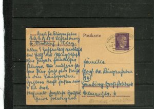 GERMANY; 1940s POSTCARD fine used item, Remscheidi Walbrol