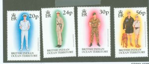 British Indian Ocean Territory #185-88  Single (Complete Set)