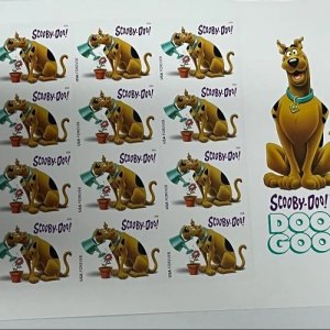 Scooby-Doo Doo Good 8 Sheets of 20, 96pcs Forever Stamps