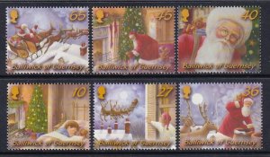 Guernsey 810-815 Christmas MNH VF