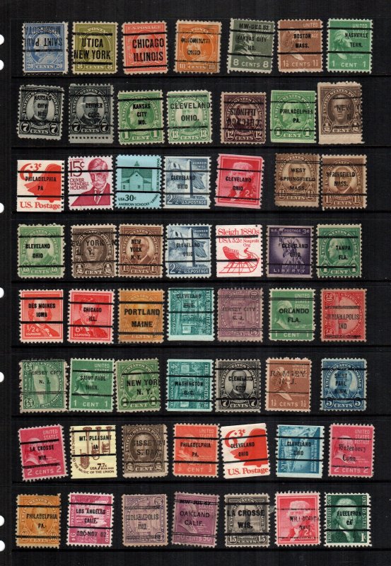 United States  56 used precancels