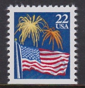 2276 Flag Booklet Single MNH