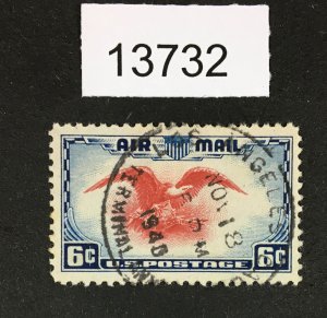 MOMEN: US STAMPS # C23 SON CANCEL USED XF+ LOT #13732