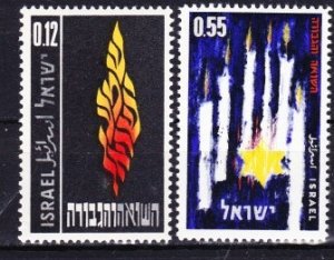 Israel #220 -221 Heroes and Martyrs Day MNH Singles