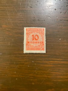 Germany SC 286 M, HM 10m Mk (Red) Large Number (4) VF/XF