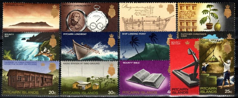 Pitcairn Islands #97-109 MNH CV $14.70 (X833)