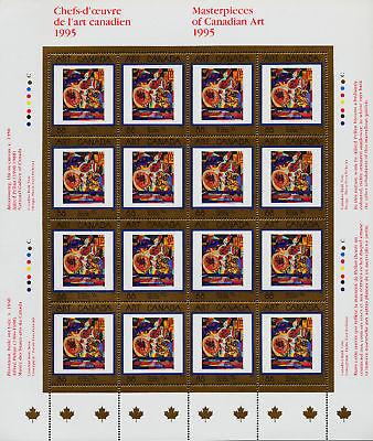 Canada 1545 Sheet MNH Art, Floraison