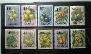 Samoa #600-18 MNH e205 9090