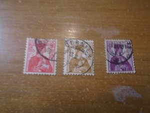 Switzerland  #  164-66  used