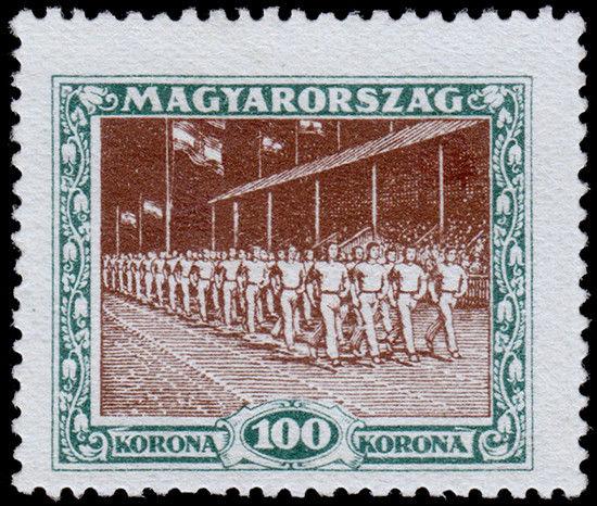 Hungary Scott B80 (1925) Mint H F-VF B