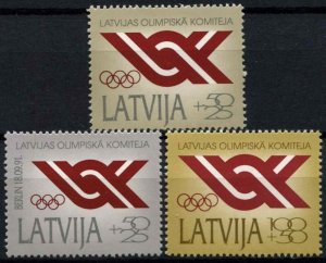 1992 Latvia 323-325 Olympic Committee 4,50 €