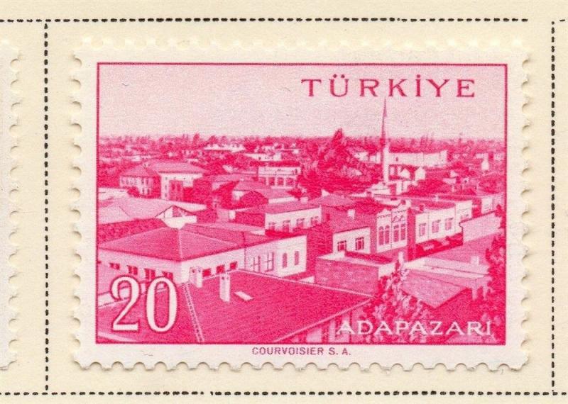 Turkey 1958 Early Issue Fine Mint Hinged 20K. 091538