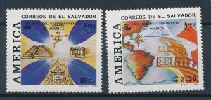 [116301] El Salvador 1992 500 Years America UPAEP Columbus  MNH