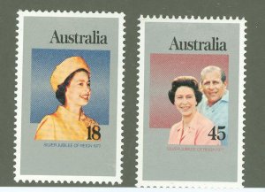 Australia  #659-660 Mint (NH) Single (Complete Set)