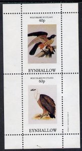 Eynhallow 1982 Birds of Prey #03 perf  set of 2 values (4...