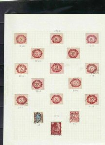liechtenstein stamps page ref 16880