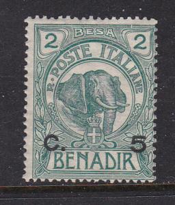 IT.SOMALILAND  11 Mint OG 1906  Surcharge Elephant