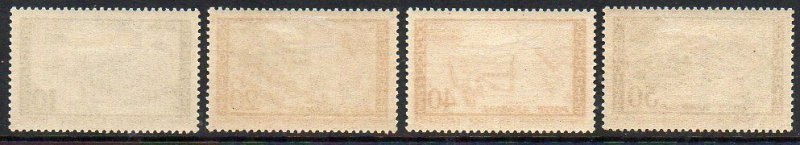 French Morocco: 1954 Air set (4) SG 429-32 mint