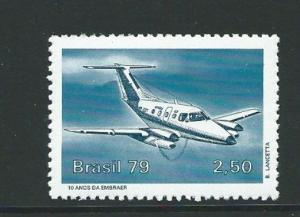 BRAZIL SG1777 1979 AERONAUTICAL INDUSTRY MNH