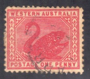 WESTERN AUSTRALIA SC# 62 1p 1890-93 (2)