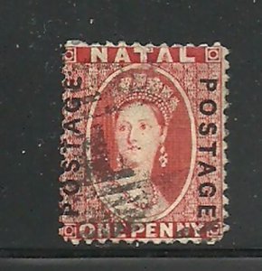 Album Treasures Natal Scott # 38  1p Victoria Very Fine Used