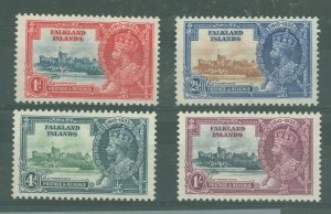 Falkland Islands #77-80 Unused Single (Complete Set) (Jubilee) (King)