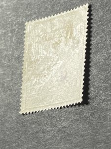 MALTA # 14---MINT/HINGED---ROSE---SINGLE------1886