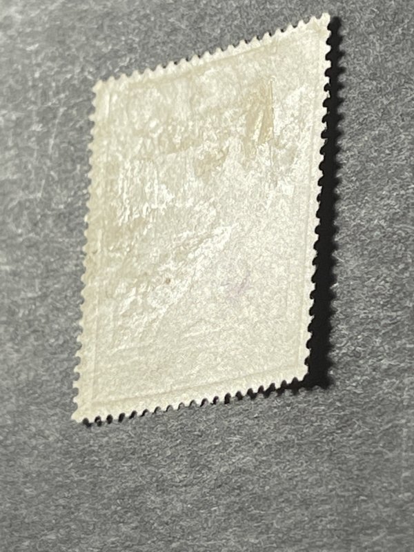 MALTA # 14---MINT/HINGED---ROSE---SINGLE------1886