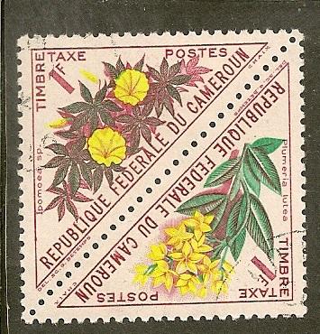 Cameroun      Scott  J37a      Flowers, Flora   CTO