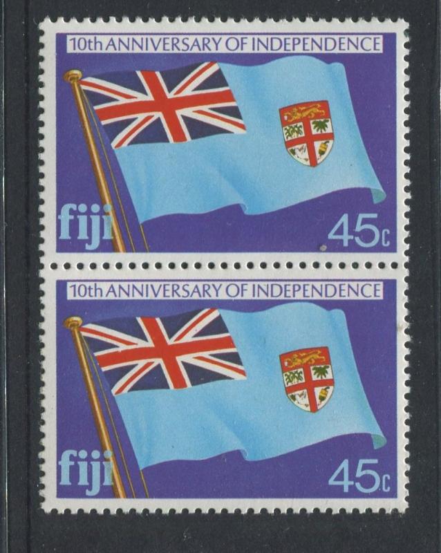 Fiji - Scott 436 - Parliment Issue 1980- MNH -  Pair of 45c Stamps