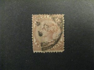 Jamaica #14 used short perfs a23.5 9804