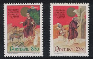 Portugal 800th Birth Anniversary of St Francis of Assisi 2v SG#1865-1866