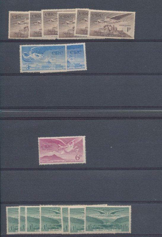 Ireland Mid/Modern Used MH MNH Collection Incl.Airs (Apx 200 Stamps) EP934