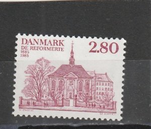 Denmark  Scott#  769  MNH  (1985 German and French Reform Church)